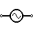symbol zdroja striedavého prúdu