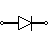 diodový symbol