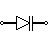 symbol varovné diody